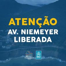Avenida Niemeyer Liberada