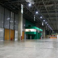 Instalação do Gabinete de Crise no Riocentro para montar hospital de campanha. Foto: Marcelo Piu / Prefeitura do Rio