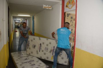 O Sambódromo vai receber, ao longo desta segunda-feira, os primeiros 60 homens adultos. Foto: Marco Antônio Rezende/Prefeitura do Rio