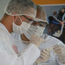 Profissionais de saúde no combate à Covid-19, no Hospital Municipal Ronaldo Gazolla. Fotos Marco Antonio Rezende / Prefeitura do Rio