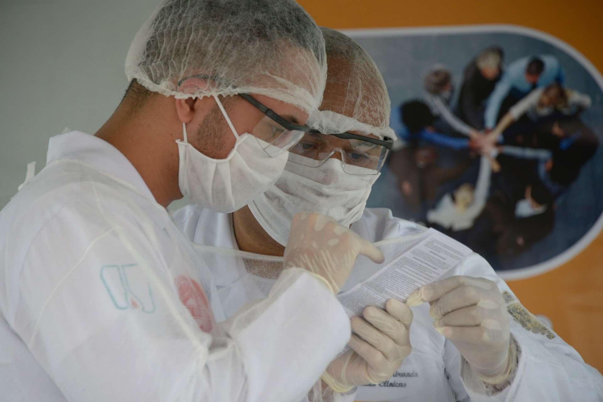 Profissionais de saúde no combate à Covid-19, no Hospital Municipal Ronaldo Gazolla. Fotos Marco Antonio Rezende / Prefeitura do Rio