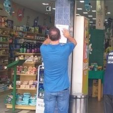 Fiscais da Seop flagram loja não autorizada a funcionar em Campo Grande. Foto: divulgação