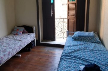 Hotel Cruz de Ouro, localizado no Centro, acolheu 100 homens nesta quarta-feira (20/05). Foto: Divulgação / Prefeitura do Rio