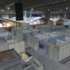 Hospital de campanha foi construído para salvar vidas de pessoas infectadas pelo novo coronavírus. Foto: Hudson Pontes/Prefeitura do Rio