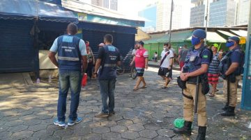 Agentes da Seop fazem operação na Uruguaiana. Foto: Divulgação / Seop