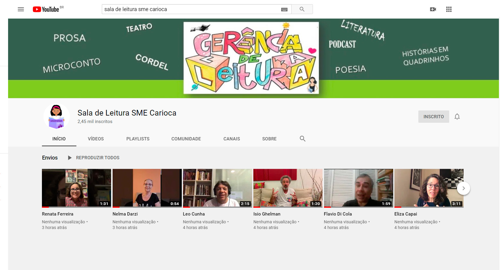 Sala de Leitura Carioca