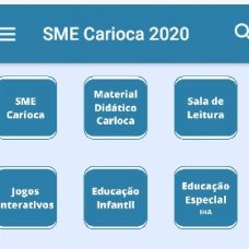 Aplicativo SME Carioca 2020 ultrapassou 5 milhões de acessos. Foto: Divulgação / Prefeitura do Rio