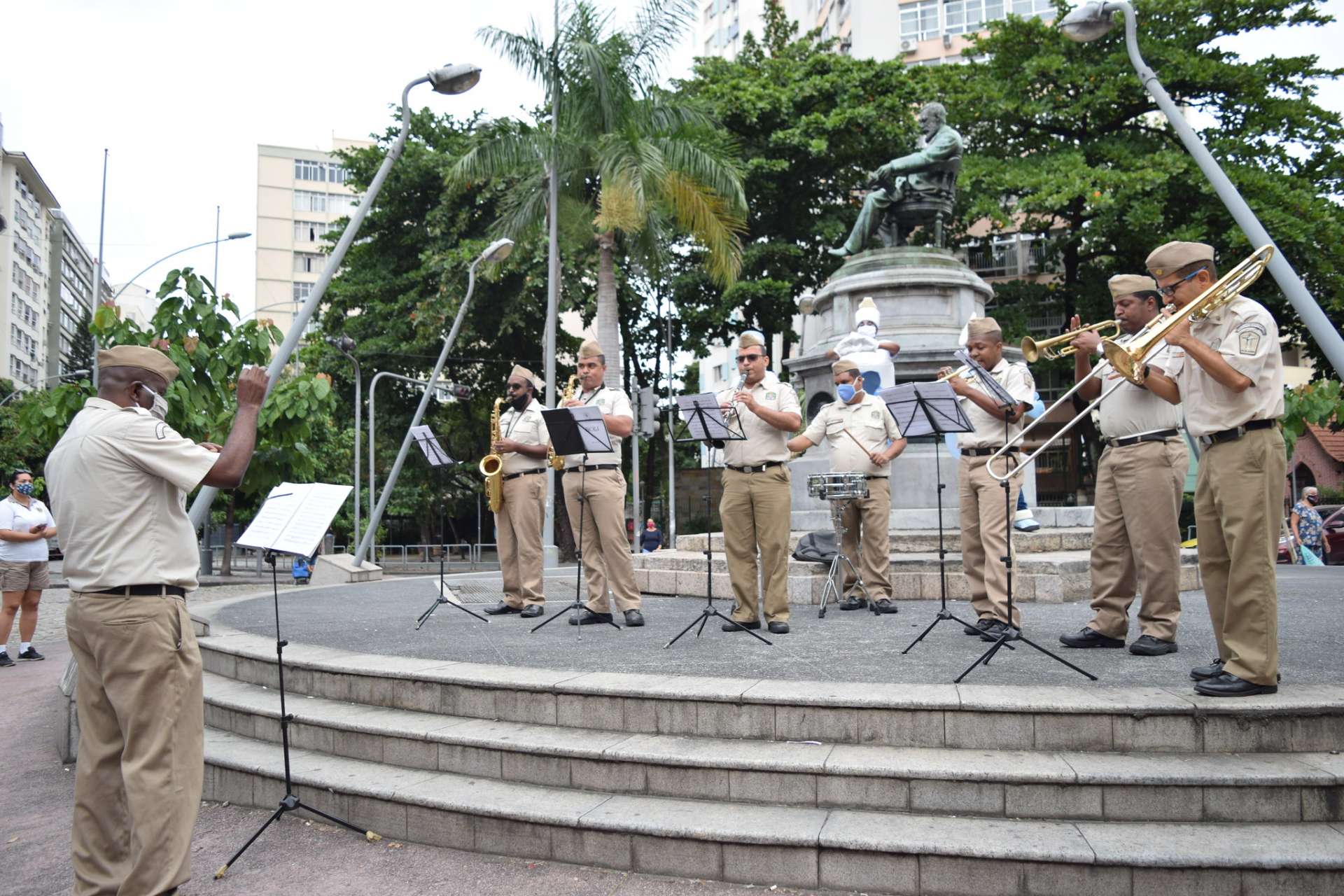 Projeto cultural acontece desde o dia 5 de maio e já passou por 16 bairros do Rio. Foto: Divulgação / Prefeitura do Rio