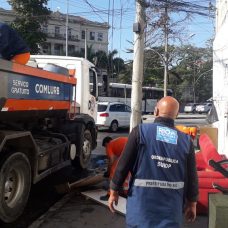 Há uma semana, foram desmontados outros dois pontos clandestinos de limpeza de veículos em Vila Isabel e Campinho, na Zona Norte