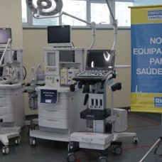 Unidade da Ilha do Governador recebe, entre outros aparelhos, 33 novos respiradores
