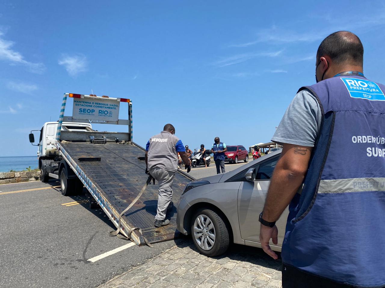 Ações ocorrem em diversos pontos da cidade neste fim de semana Foto Divulgação Seop / Prefeitura Rio
