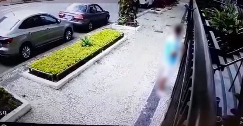 Suspeito foi detido ao tentar fugir do local em um táxi
