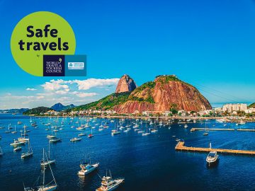 Chamado de “Safe Travels”, o selo busca certificar destinos turísticos responsáveis quanto a protocolos de prevenção à Covid-19