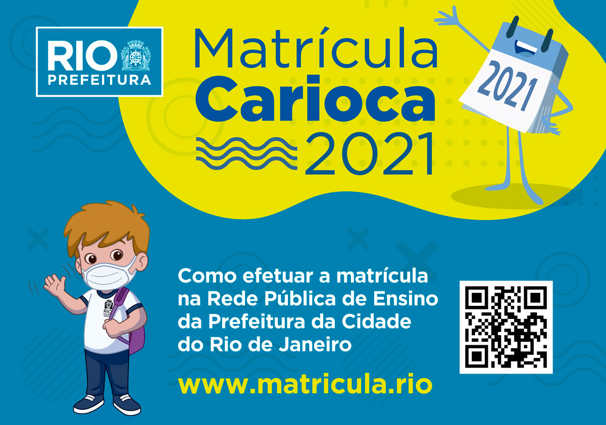 Prefeitura do Rio abre período para matrícula na Rede Municipal de Ensino no próximo dia 18/12