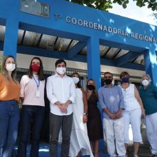 Coordenadoria Regional de Educação do Centro recebe visita do secretário Ferreirinha