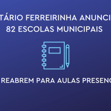SME anuncia mais 82 escolas municipais que retomarão aulas presenciais a partir de 3/3