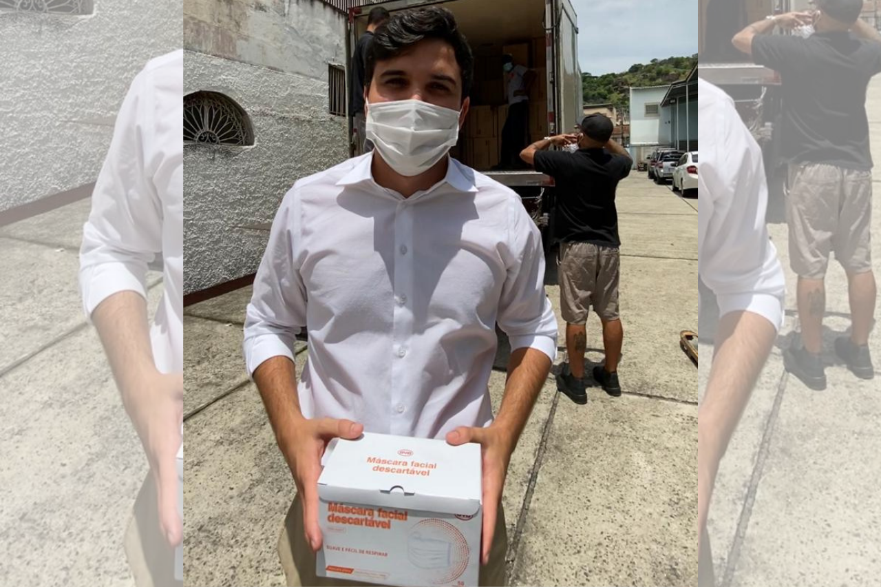 Secretaria Municipal de Educação recebe 1 milhão de máscaras