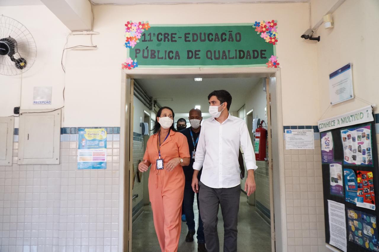 Na 11ª CRE, secretário Ferreirinha fala sobre nova matriz curricular