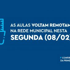 SME inicia ano letivo dia 8/2 com aulas pela TV Escola