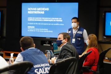 Paes disse que a Prefeitura se antecipou para evitar medidas mais rígidas, como um lockdown - Beth Santos/Prefeitura do Rio