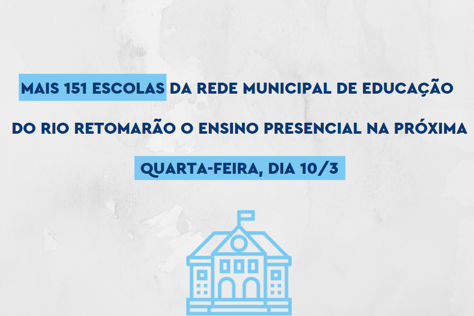 SME: começa nova etapa do retorno presencial nas escolas do Rio