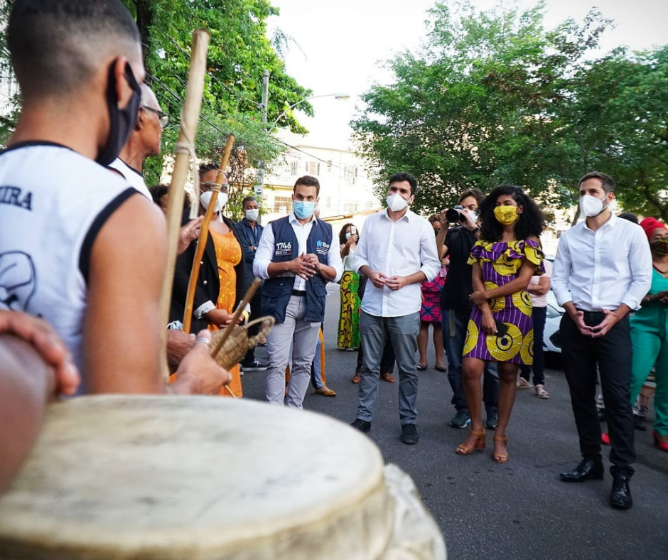 Secretário Ferreirinha participa do evento Africanidades em escola da Zona Norte do Rio