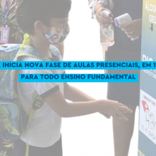 SME inicia nova fase de aulas presenciais, em 11/5, para todo Ensino Fundamental