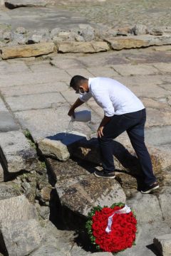 Celebração da 10ª lavagem do Cais do Valongo - Beth Santos / Prefeitura do Rio