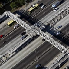 Obras na Avenida Brasil para a Transbrasil