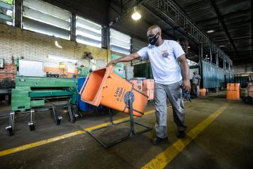 Fábrica Aleixo Gari, da Comlurb - William Werneck / Prefeitura do Rio