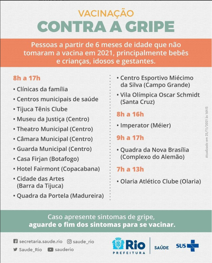 Vacinação contra a gripe bate recorde com a aplicação de 67.627 doses ...