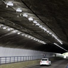 Iluminação com lâmpadas de LED no Túnel Velho, Túnel Alaor Prata