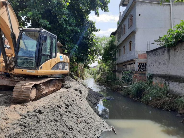 Obra de canalização em rio na Pavuna vai beneficiar mais de 29 mil pessoas Prefeitura da Obra de canalização em rio na Pavuna vai beneficiar mais de 29 mil pessoas Prefeitura da