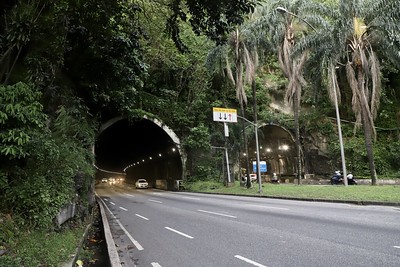 Túnel Rebouças, Lagoa, Centro