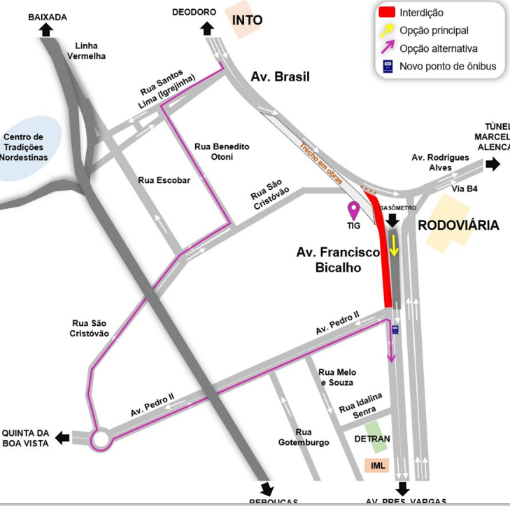 Prefeitura interdita acesso da - Gentileza