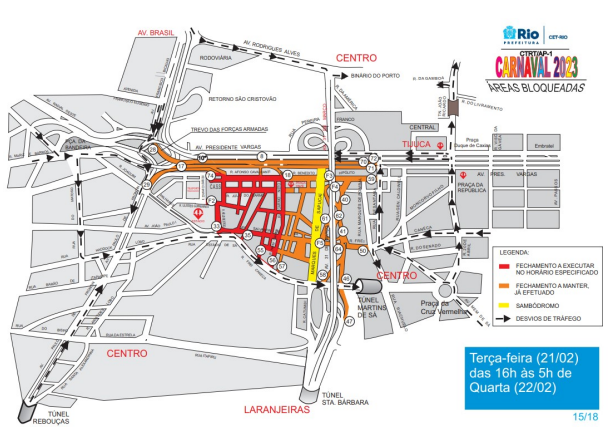 CET-Rio monta esquema especial de tráfego para o Réveillon 2023 na cidade -  Prefeitura da Cidade do Rio de Janeiro 