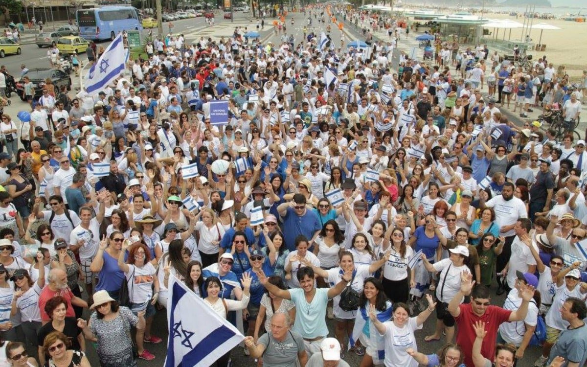Festival Judaico, na Praça Nossa Senhora da Paz, em Ipanema – Fundo Rogério  Jonas Zylbersztajn