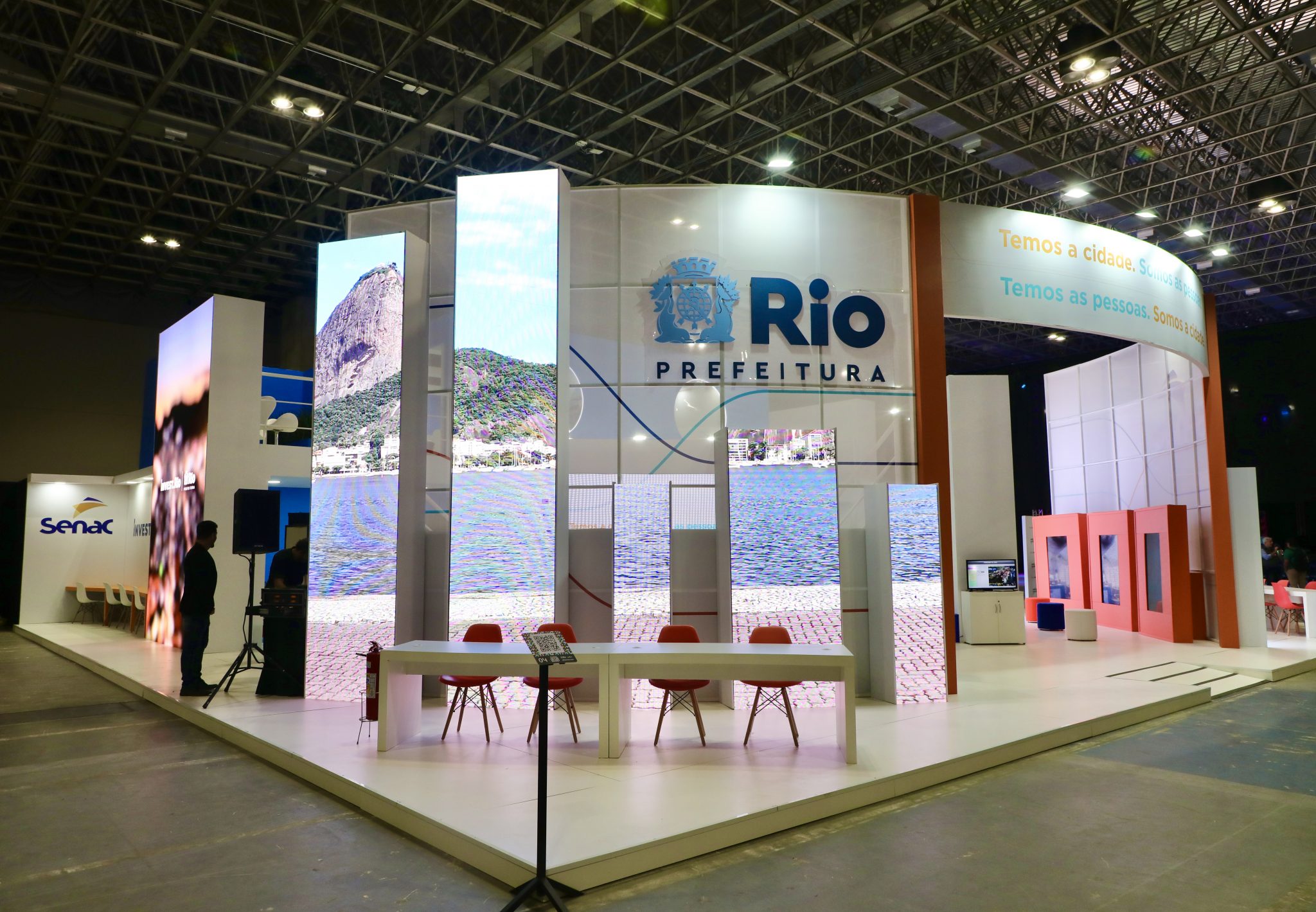 Estande da Prefeitura do Rio é inaugurado no Web Summit, no Riocentro