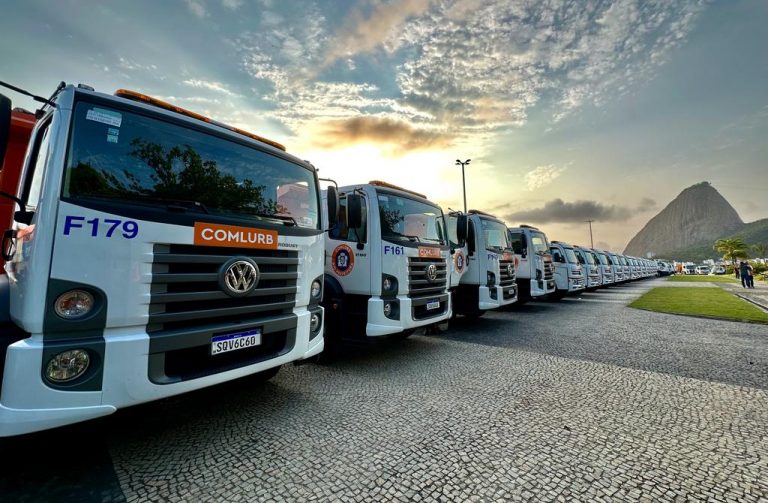 Nova frota da Comlurb