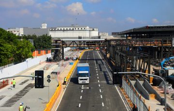 Terminal Intermodal Gentileza, novo trecho, Avenida Brasil, Francisco Bicalho