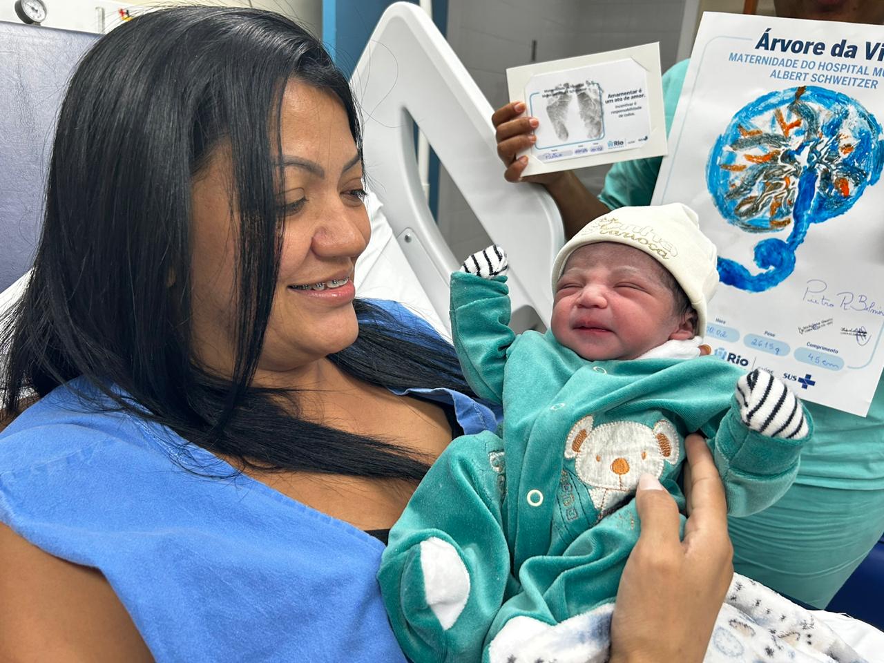 Secretaria de Saúde celebra a chegada dos dois primeiros bebês cariocas de  2024 - Prefeitura da Cidade do Rio de Janeiro 