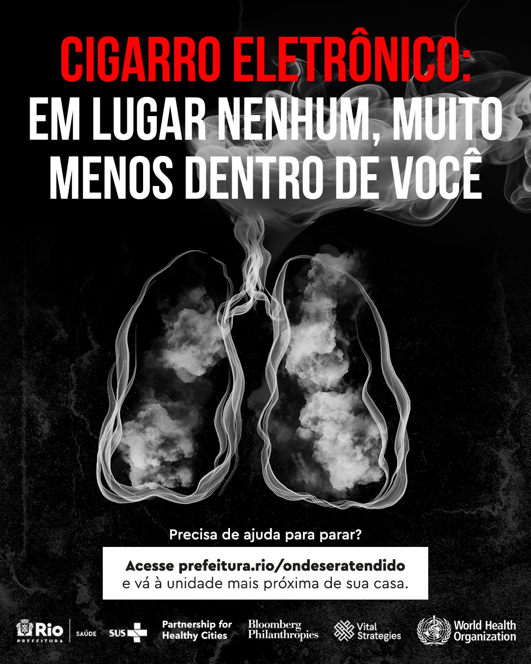 Município do Rio lança campanha contra o cigarro eletrônico - Prefeitura da  Cidade do Rio de Janeiro - prefeitura.rio